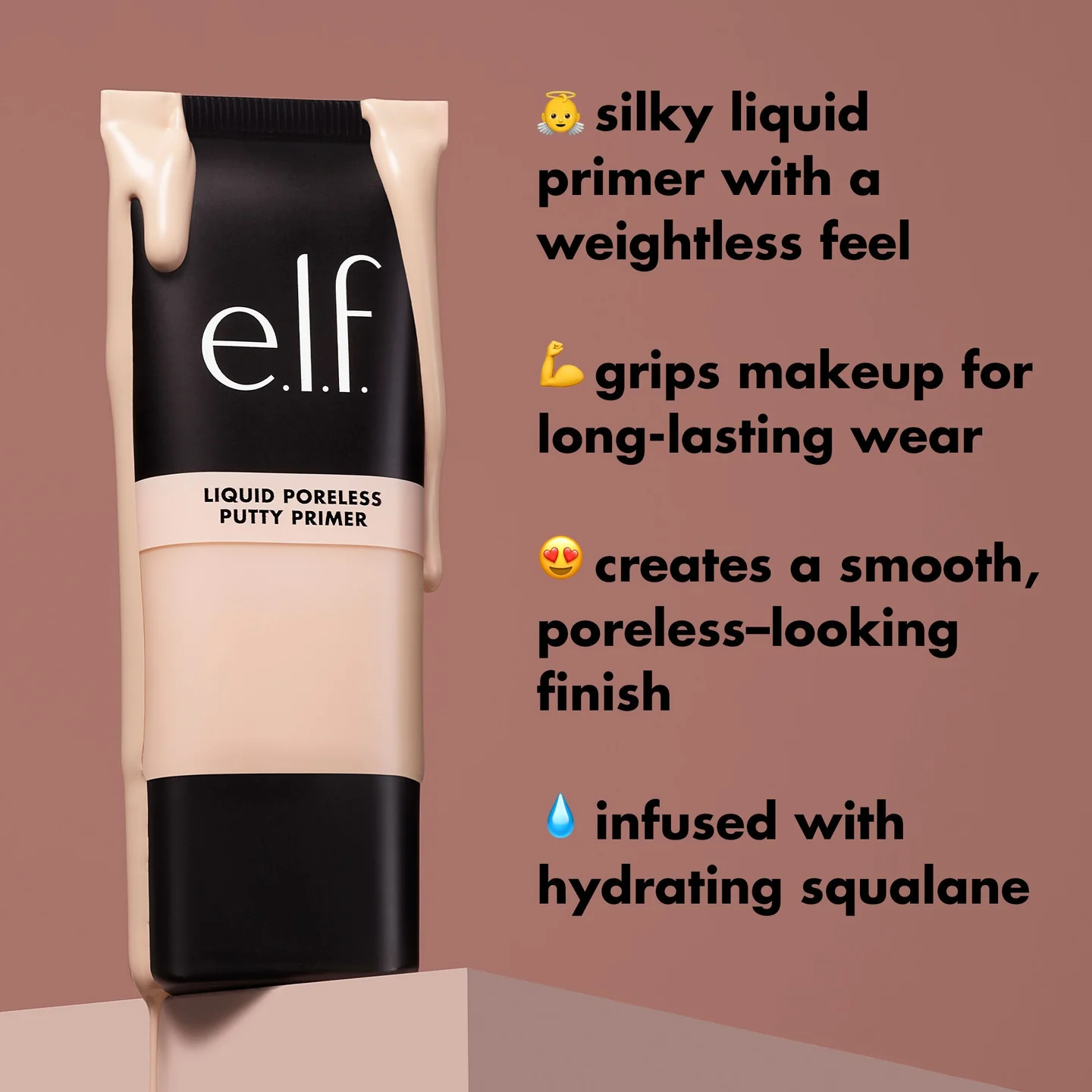 Poreless Putty Primer product information graphic