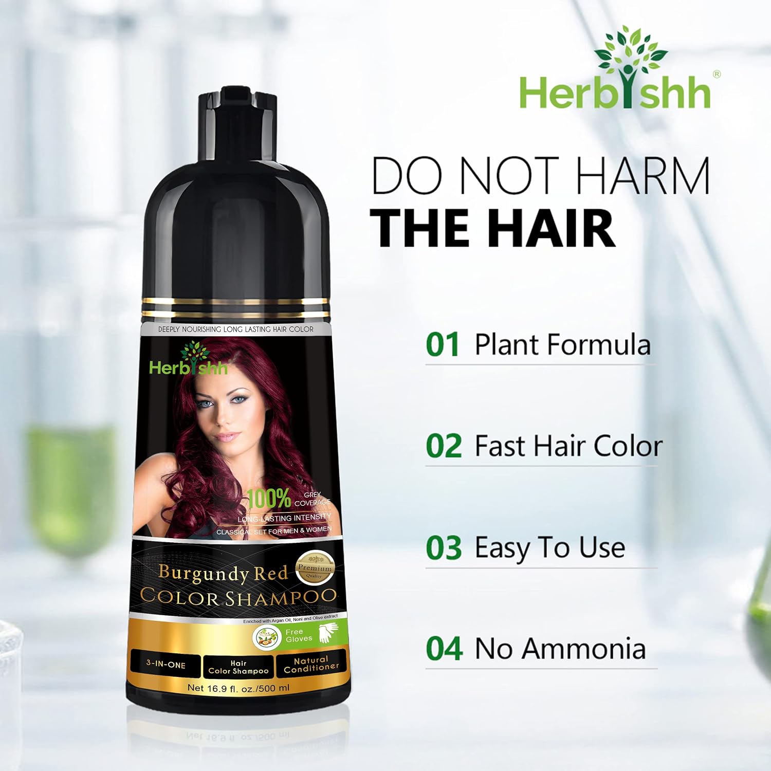 Herbishh Hair Color Shampoo, second view