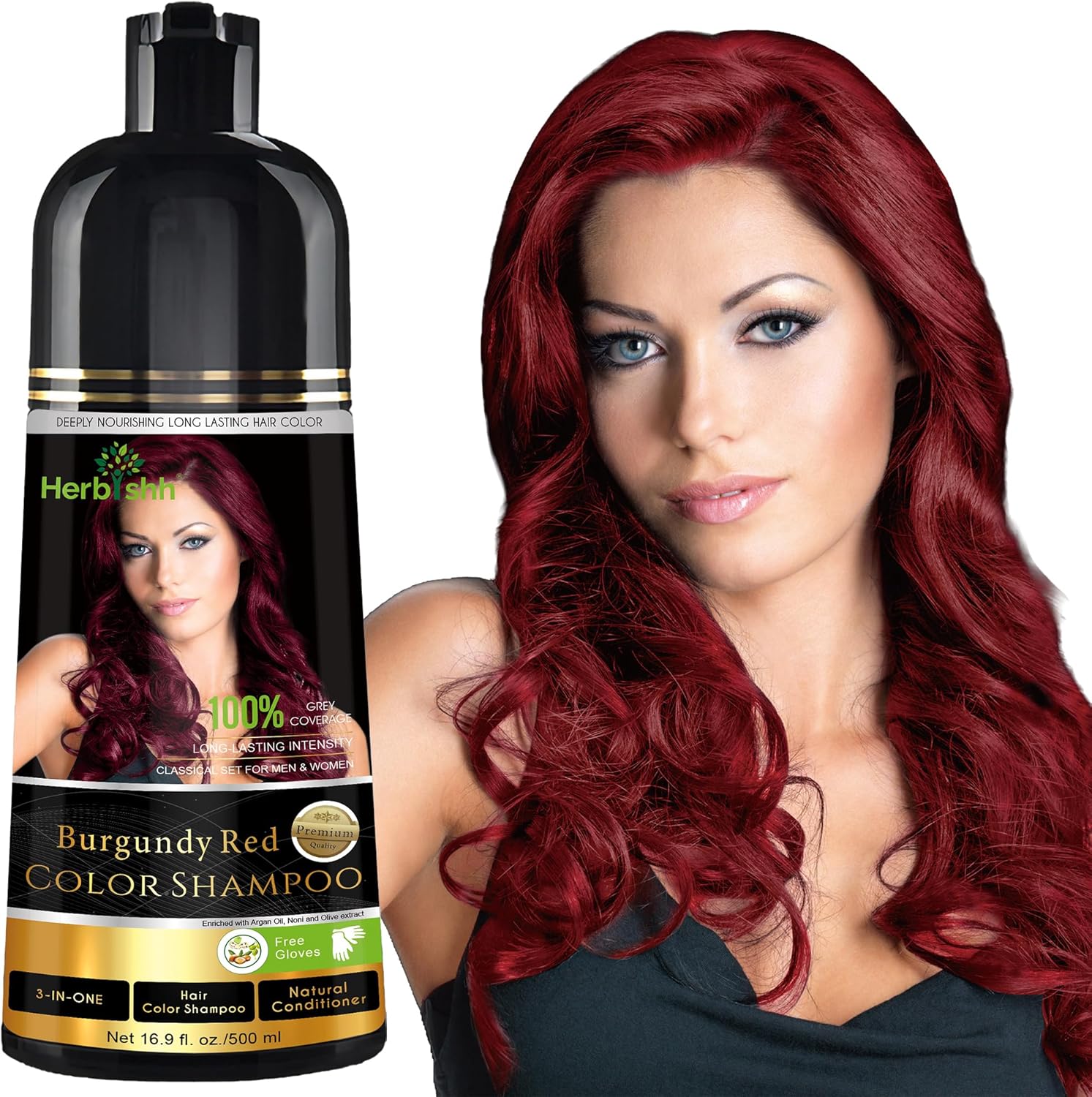 Herbishh Hair Color Shampoo, third view